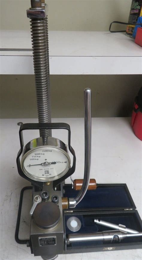 king portable brinell hardness tester|brinell hardness tester price.